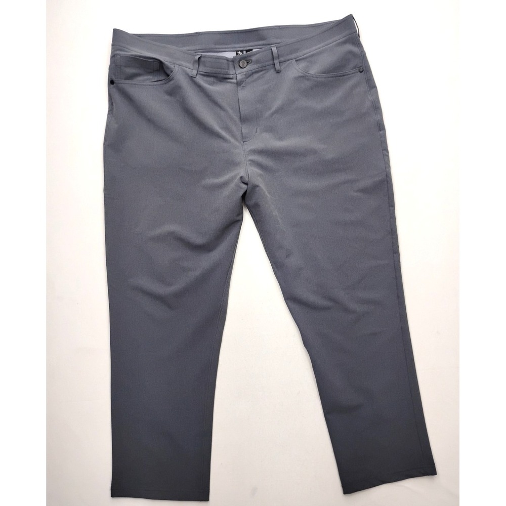 Public Rec Pants Straight Gray Chino Performance Stretch Mens 42x30
